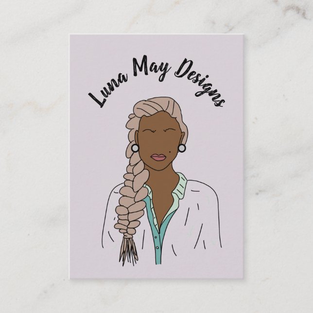 Affärskortet Modern Visning för den judiska  Chef Visitkort (Framsida)