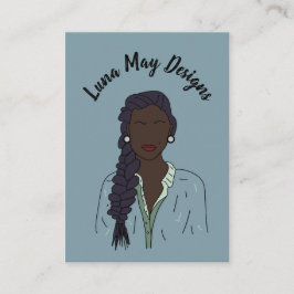 Affärskortet Modern Visning för den judiska  Chef Visitkort