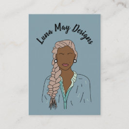 Affärskortet Modern Visning för den judiska  Chef Visitkort