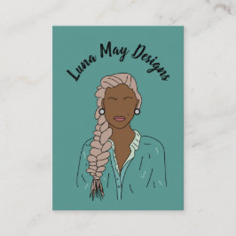 Affärskortet Modern Visning för den judiska  Chef Visitkort