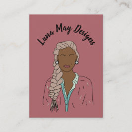 Affärskortet Modern Visning för den judiska  Chef Visitkort