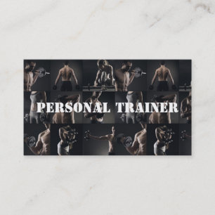Affärskortet ModernPersonal Trainer Fitness Sport Visitkort