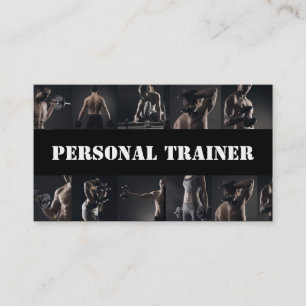 Affärskortet ModernPersonal Trainer Fitness Sport Visitkort