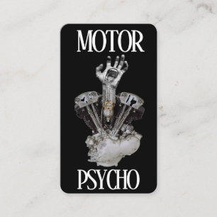 Affärskortet Motor psycho Visitkort