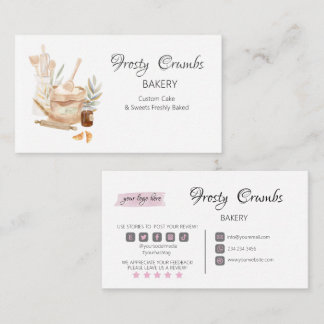 Affärskortet Muffinsar för bakverk Visitkort