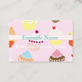 Affärskortet "Muffinsar" i personligen (Storbritan Visitkort