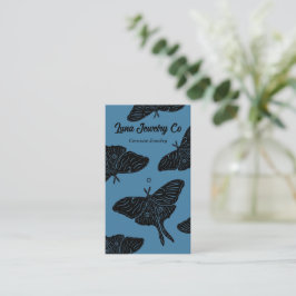 Affärskortet Mystical Luna Moth Jewelry Pin Visitkort