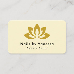 Affärskortet Nail Artist Beauty Salon Groovy Visitkort