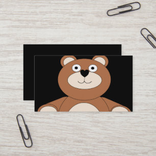 Affärskortet nalle Design Visitkort
