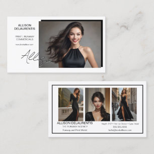Affärskortet namnteckning modell Mini Comp Card Visitkort