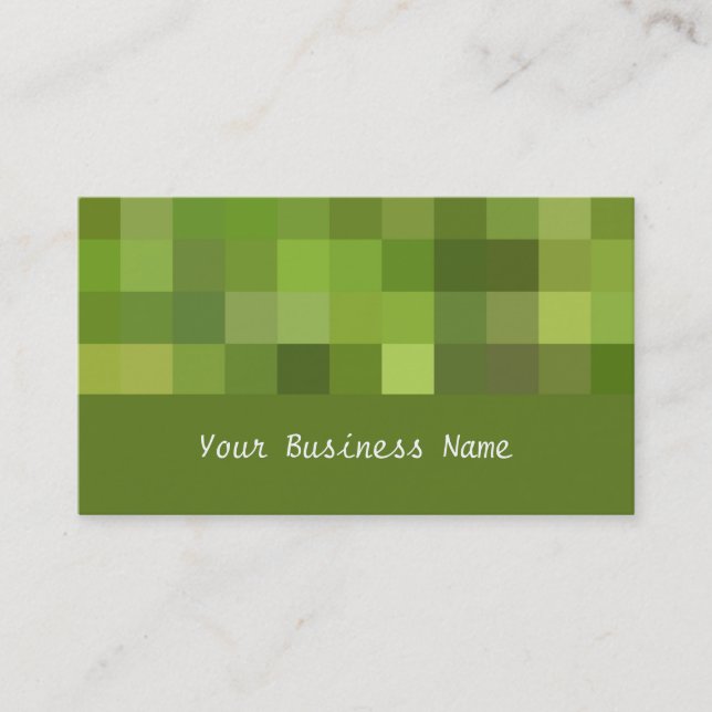 Affärskortet Nature Färg Abstrakt Visitkort (Framsida)