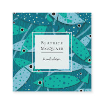 Affärskortet Nautisk simming av fiskresor