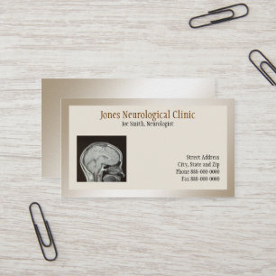 Affärskortet Neurolog Visitkort