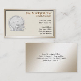 Affärskortet Neurolog Visitkort