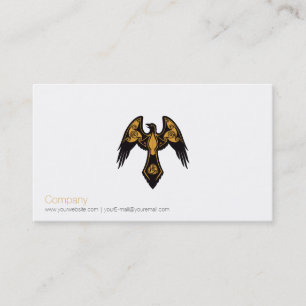 Affärskortet Norse Raven Visitkort