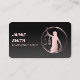 affärskortet 🚩 notary Loan Signing Visitkort