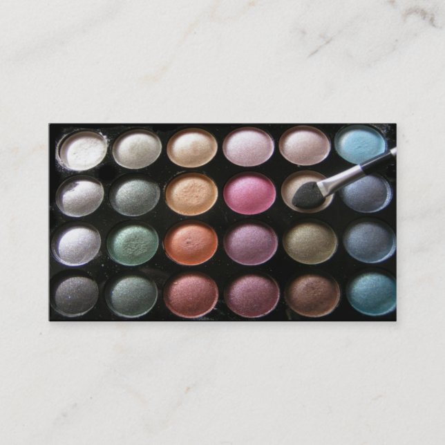 Affärskortet öga Shadow Visitkort (Framsida)