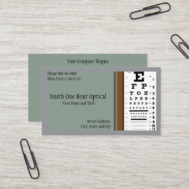 Affärskortet Optometrister Visitkort