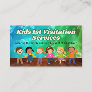 Affärskortet Övervakade besök Visitkort
