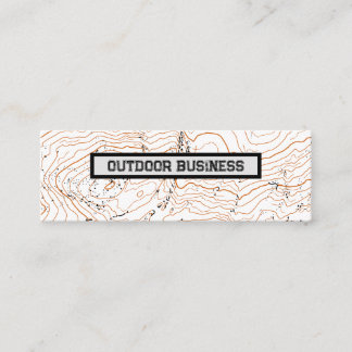 Affärskortet Övre spänning Mini Visitkort