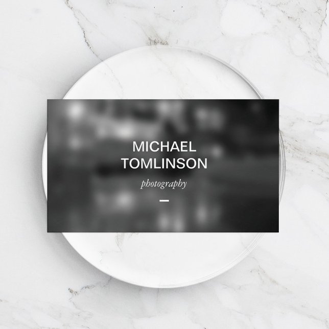 Affärskortet på fotoskrivare visitkort (Skapare uppladdad)