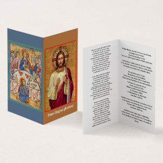 Affärskortet Pane Lingua Gloriosi Visitkort