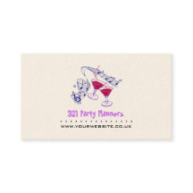 Affärskortet party/Händelseplanering