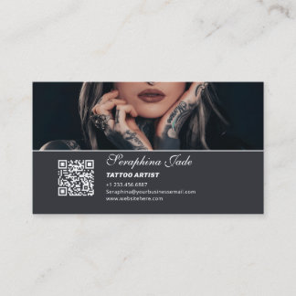Affärskortet Personal Tattoo Artist Visitkort
