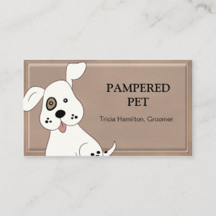 Affärskortet Pet Groomer/ Vet Visitkort