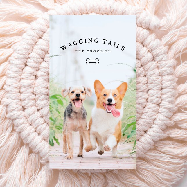 Affärskortet Pet Groomer Visitkort (Skapare uppladdad)