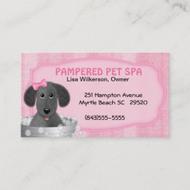 Affärskortet Pet Groomer Visitkort