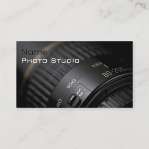 Affärskortet Photo Studio Visitkort