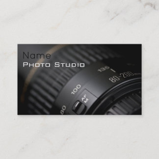 Affärskortet Photo Studio Visitkort