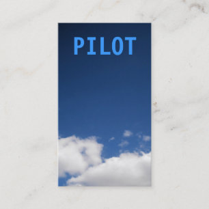 Affärskortet Pilotmoln Visitkort