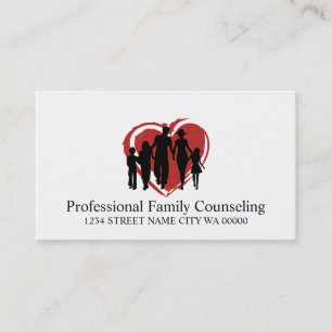 Affärskortet professionell Counseling Visitkort