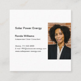 Affärskortet professionell HeadShot