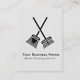 Affärskortet professionell House Städning Services Visitkort