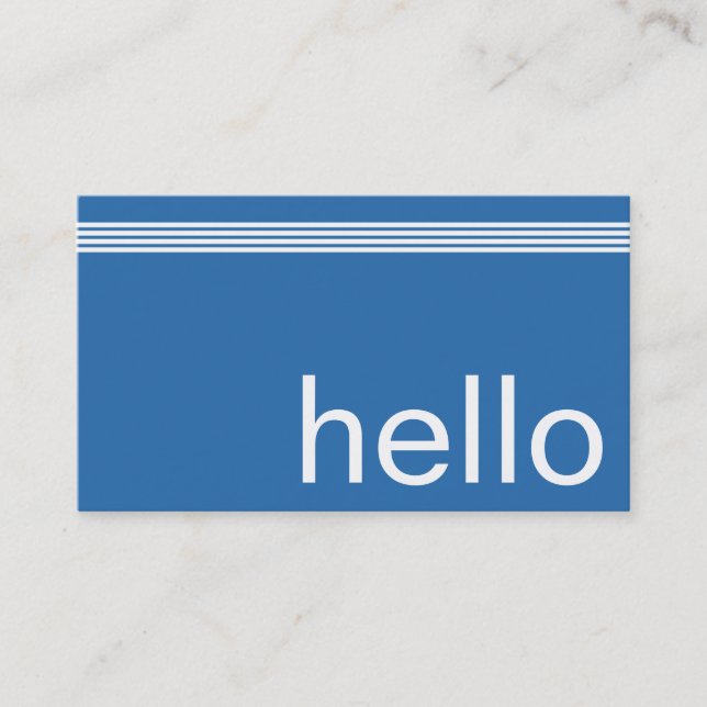 Affärskortet Professionell Interpreter Translator Visitkort (Framsida)