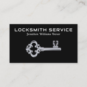 Affärskortet professionell Locksmith Service Visitkort