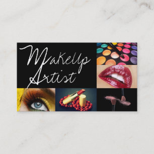 Affärskortet professionell Makeup Artist Visitkort