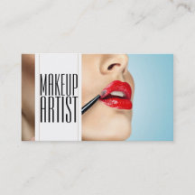 Affärskortet professionell Makeup Artist