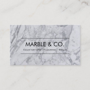 Affärskortet professionell Marble Stone Visitkort