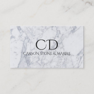 Affärskortet Professionell Marble Stone Visitkort