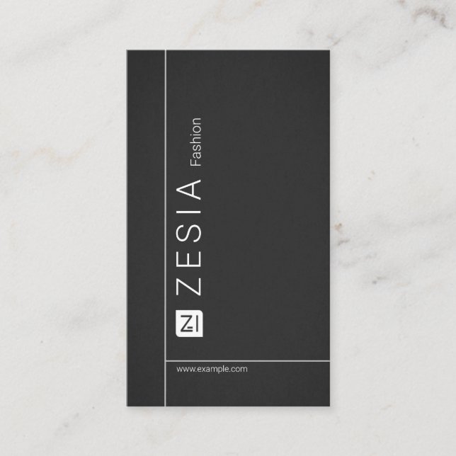 Affärskortet professionell visitkort (Framsida)