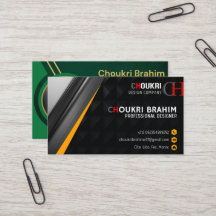 Affärskortet professionell