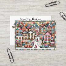 Affärskortet Quilting
