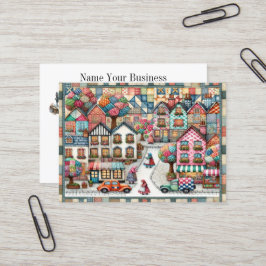 Affärskortet Quilting Visitkort