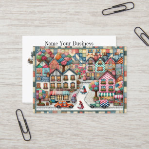 Affärskortet Quilting Visitkort