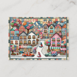 Affärskortet Quilting Visitkort