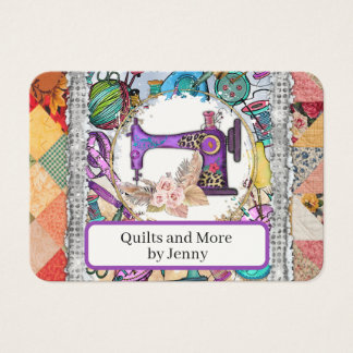 Affärskortet Quilting Visitkort